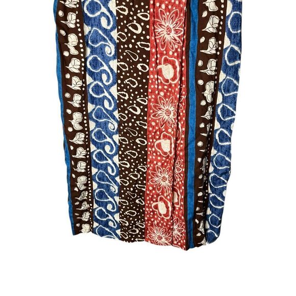 Vintage Paquette Byer California Wrap Maxi Skirt/ Beach Coverup Rayon Size 1X - Picture 3 of 7